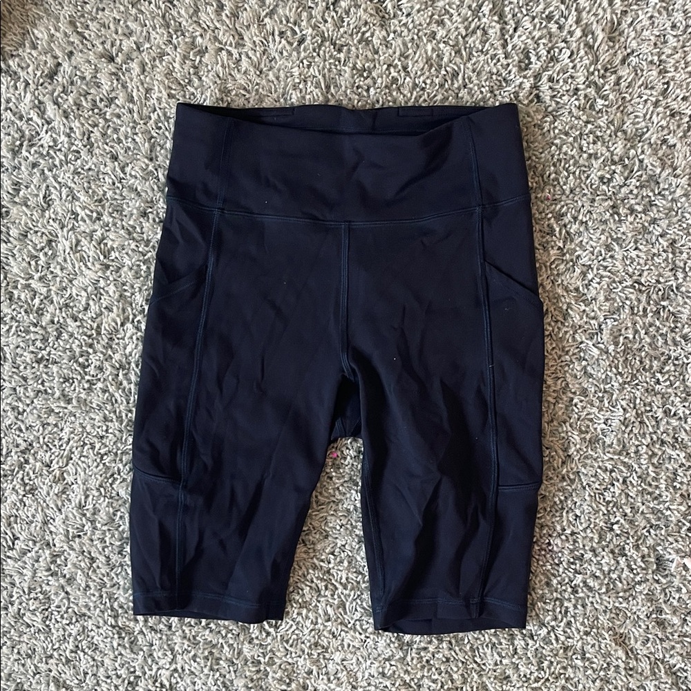 lululemon athletica Navy spandex